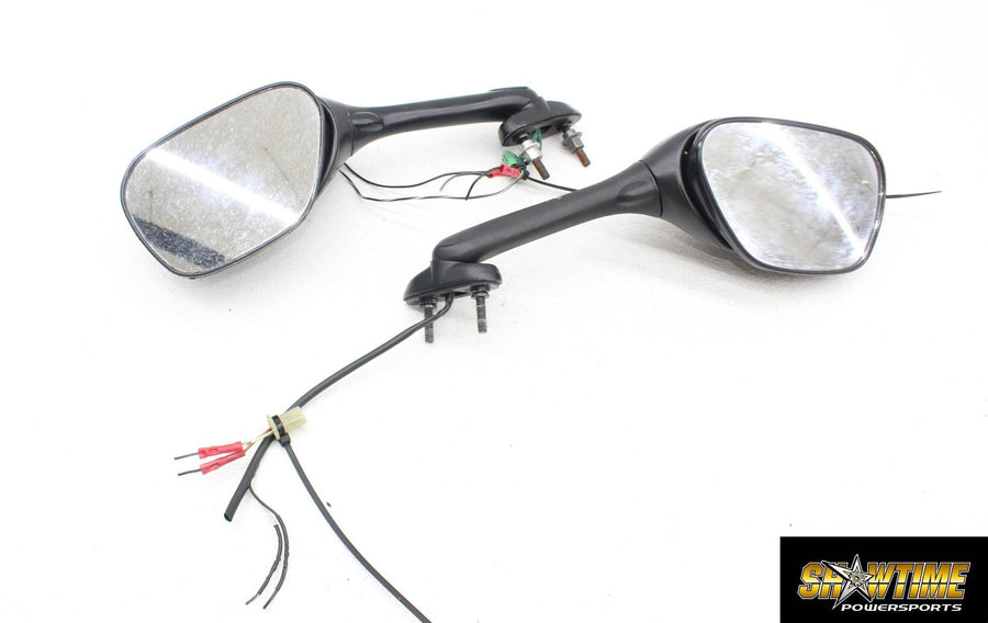 06-07 SUZUKI GSXR750 GSXR 750 REAR VIEW MIRROR SET PAIR MIRRORS FRONT SIGNALS