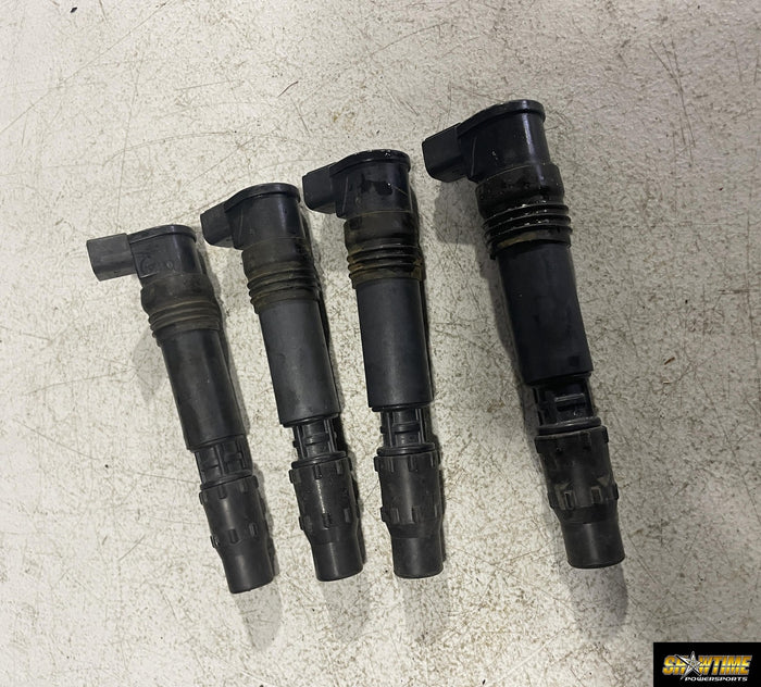 00-01 HONDA CBR929RR IGNITION COILS COIL SPARK PLUG CAPS
