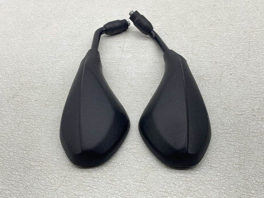09-14 BMW F800R REAR VIEW MIRROR SET PAIR MIRRORS