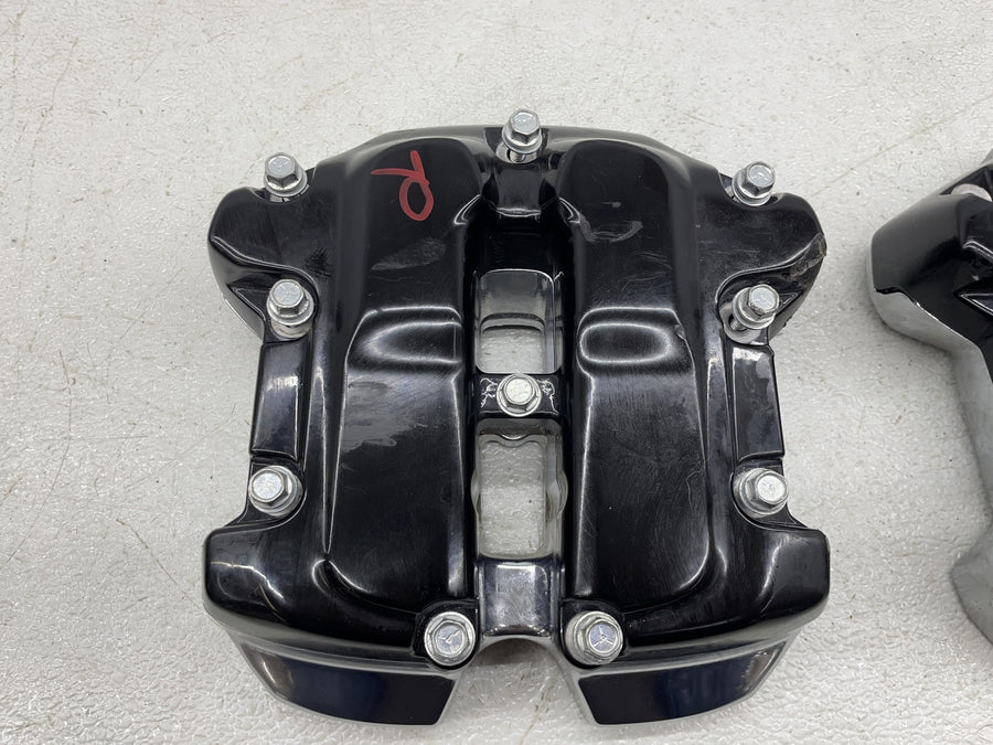 24-26 HARLEY-DAVIDSON STREET GLIDE M8 117CI ENGINE ROCKER BOXES VALVE COVERS SET