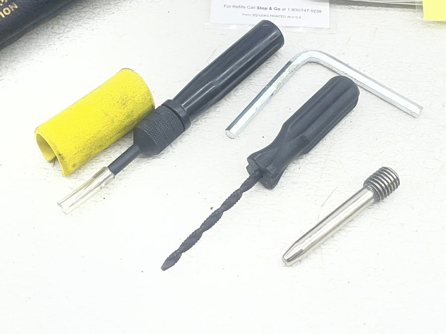 11-12 SUZUKI BANDIT GSX1250FA POCKET TIRE PLUG SET TOOL KIT
