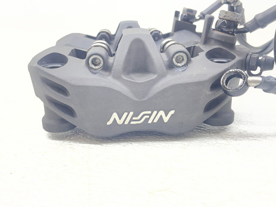 07-08 KAWASAKI NINJA ZX6R RIGHT LEFT FRONT BRAKE CALIPER SET PAIR CALIPERS