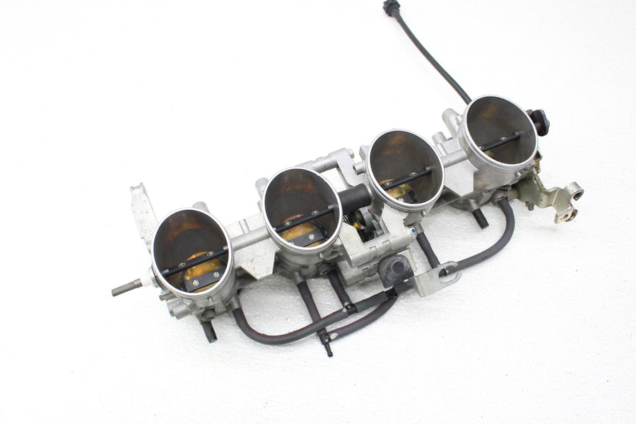 05 06 KAWASAKI NINJA ZX6R MAIN FUEL INJECTORS THROTTLE BODY TPS ACTUATOR SENSOR