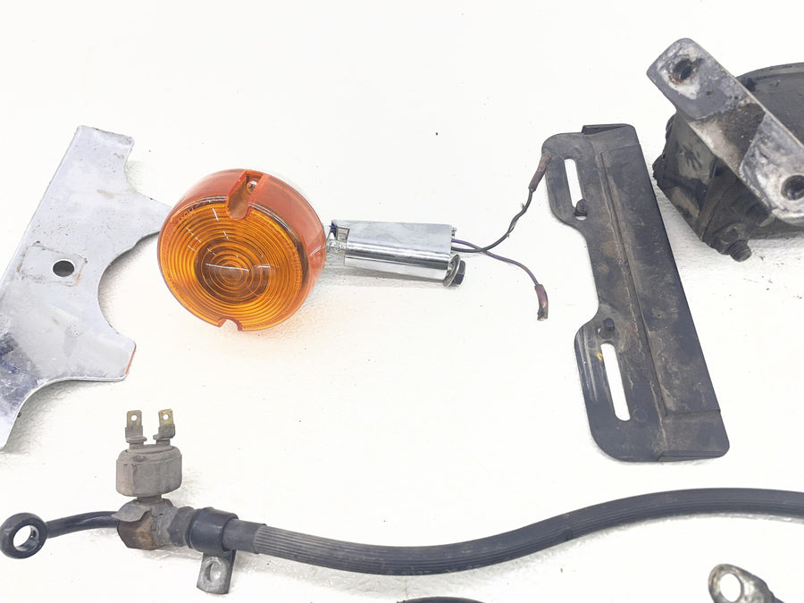 93-98 HARLEY-DAVIDSON DYNA WIDE GLIDE FXDWG PARTS HARDWARE PERCH MIRROR SIGNAL