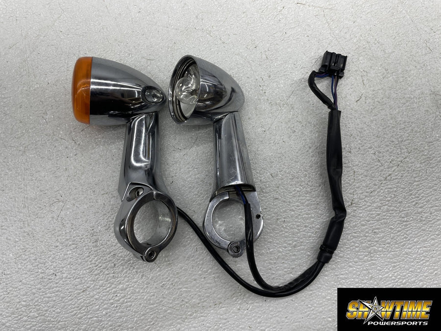 14-20 HARLEY-DAVIDSON SPORTSTER SUPER LOW XL1200T FRONT LEFT RIGHT TURN SIGNALS