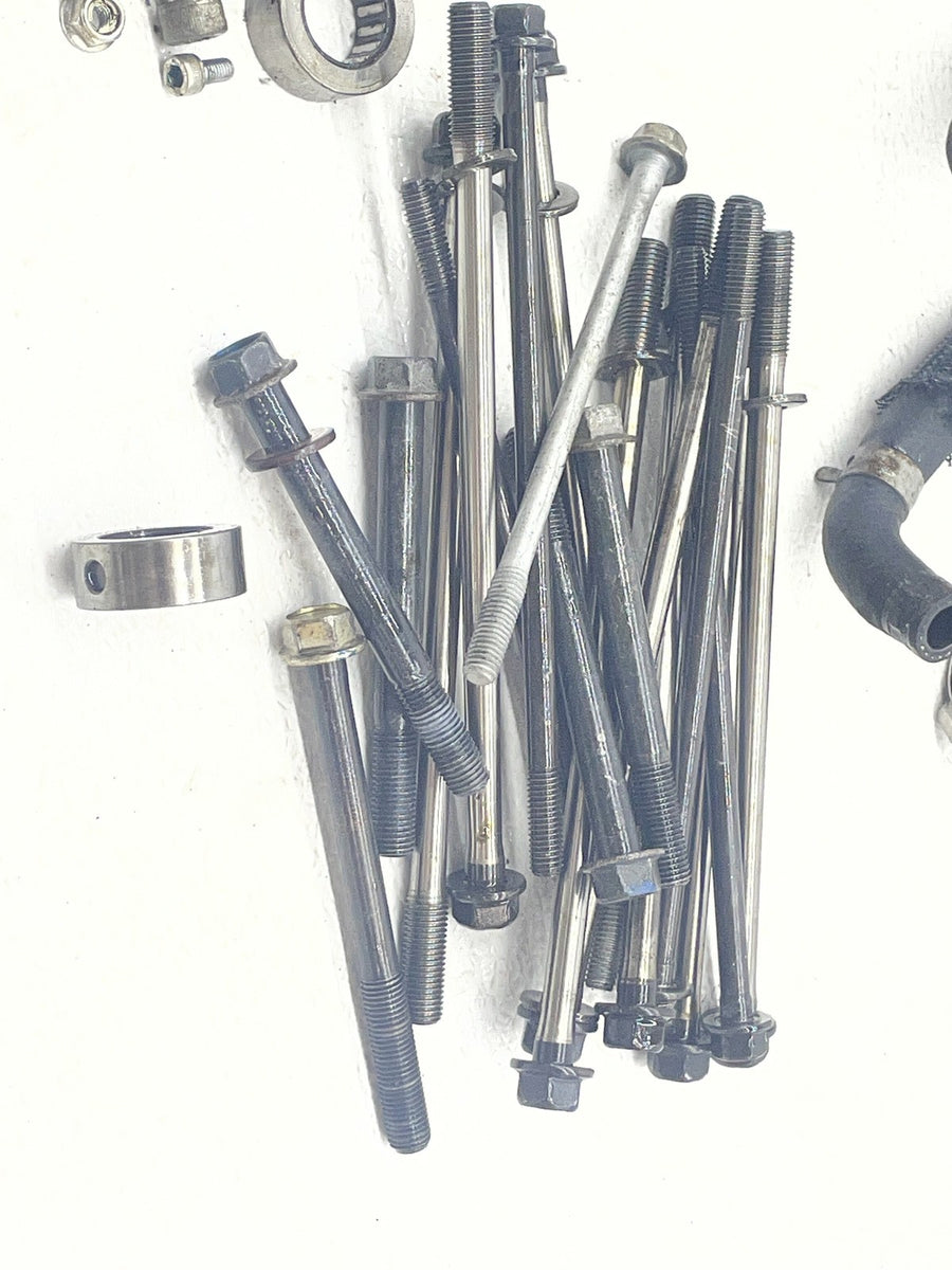 2012 SUZUKI BOULEVARD M109R ENGINE PARTS HARDWARE MANIFOLD BOLTS TUBES MOUNT