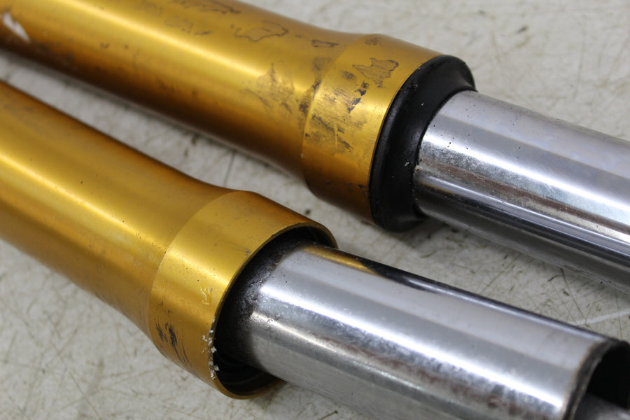 08-16 YAMAHA YZF R6 FRONT FORKS SHOCK SUSPENSION SET PAIR (SEE DESCP)