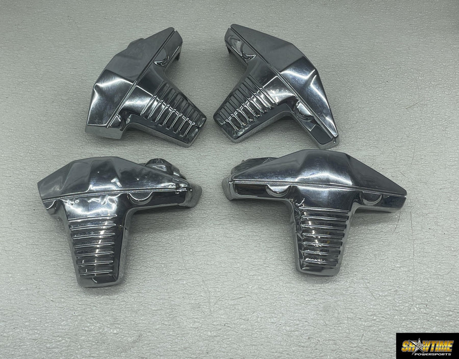 2012 SUZUKI BOULEVARD M109R ENGINE MOTOR CYLINDER HEAD COVER COVERS TRIM SET