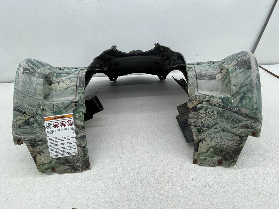 05-09 KAWASAKI BRUTE FORCE KVF750 REAL TREE FRONT REAR SIDE FENDERS COVERS KIT