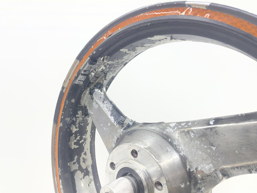 02-05 KAWASAKI NINJA ZX12R FRONT WHEEL RIM STRAIGHT