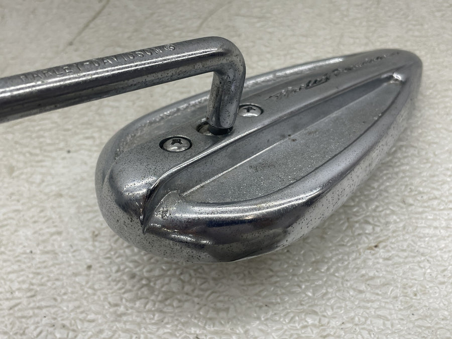 87-92 HARLEY-DAVIDSON LOW RIDER FXLR TEAR DROP REAR VIEW MIRROR SET PAIR MIRRORS