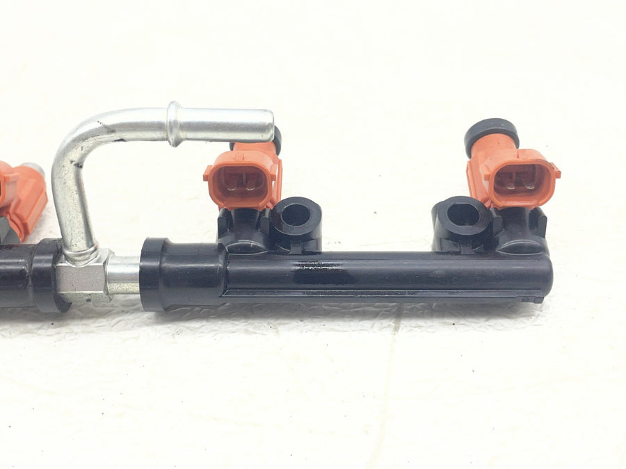 19-23 KAWASAKI NINJA ZX6R ZX636 MAIN GAS FUEL INJECTORS RAIL