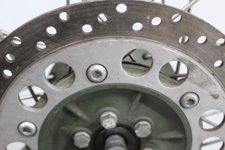 14 ROYAL ENFIELD BULLET 500 FRONT WHEEL RIM WOBBLE