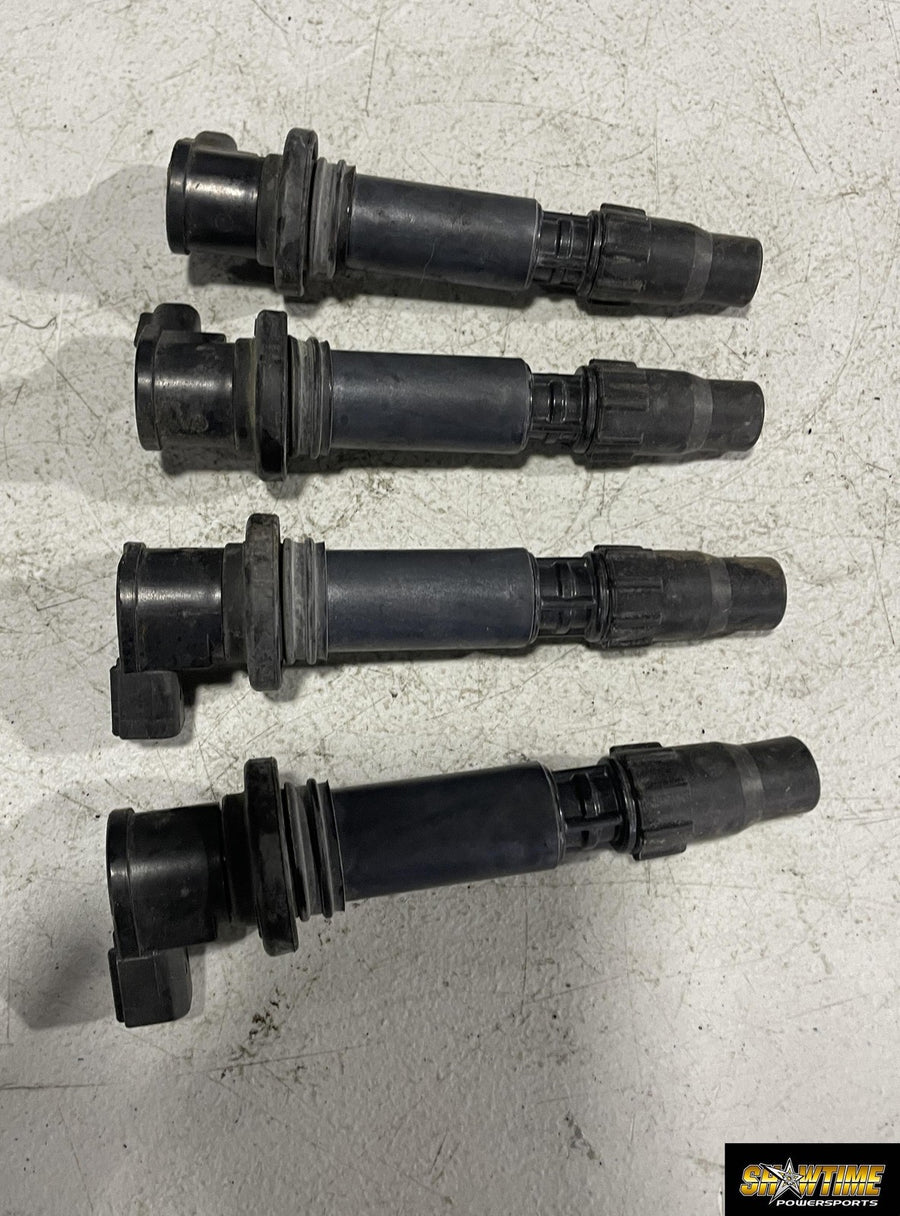 06-07 SUZUKI GSXR600 IGNITION COILS COIL SPARK PLUG CAPS