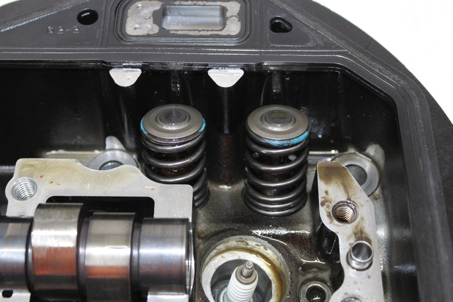2008 KAWASAKI VULCAN 900 VN900B CLASSIC FRONT ENGINE TOP END CYLINDER HEAD CAMS