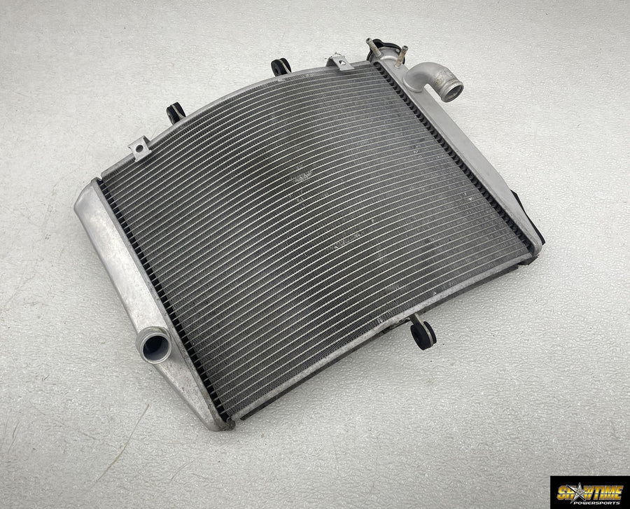 07-08 KAWASAKI NINJA ZX6R ENGINE RADIATOR MOTOR COOLER COOLING RADIATER