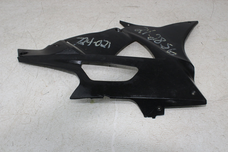 09-14 BMW S1000RR LEFT LOWER BOTTOM BELLY SIDE FAIRING COWL (SEE DESCP)