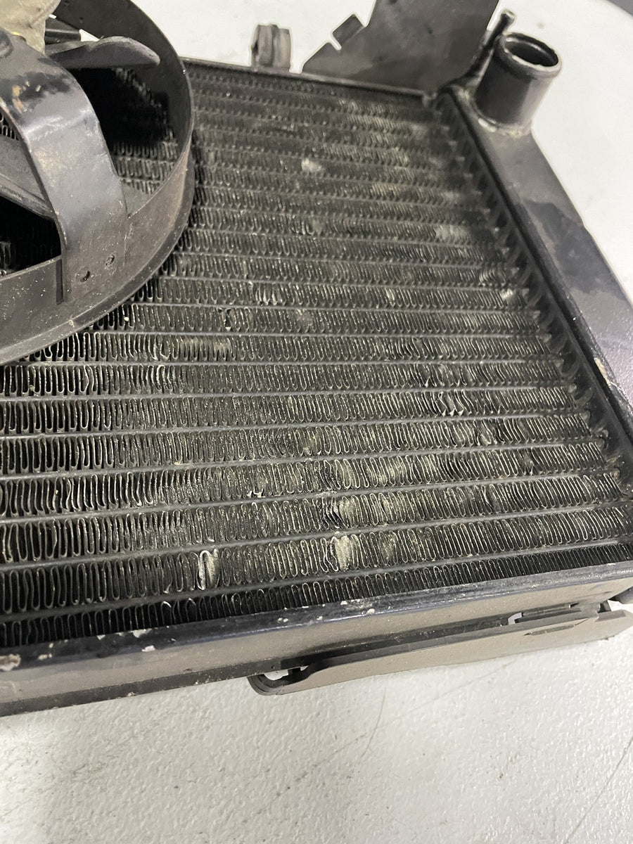 91-94 HONDA CBR600F2 ENGINE RADIATOR MOTOR COOLER COOLING RADIATER COOLING FAN