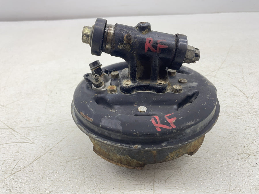 91-96 HONDA FOURTRAX 200 TRX200 TYPE II FRONT RIGHT HUB DRUM SPINDLE KNUCKLE