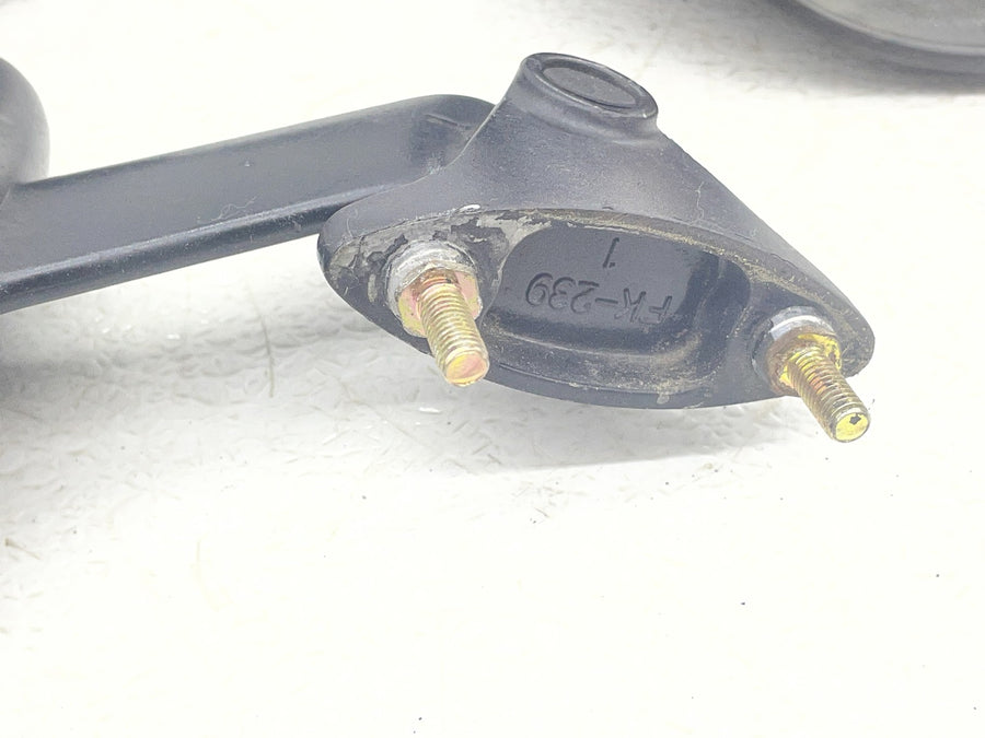 02-05 KAWASAKI NINJA ZX12R REAR VIEW MIRROR SET PAIR MIRRORS