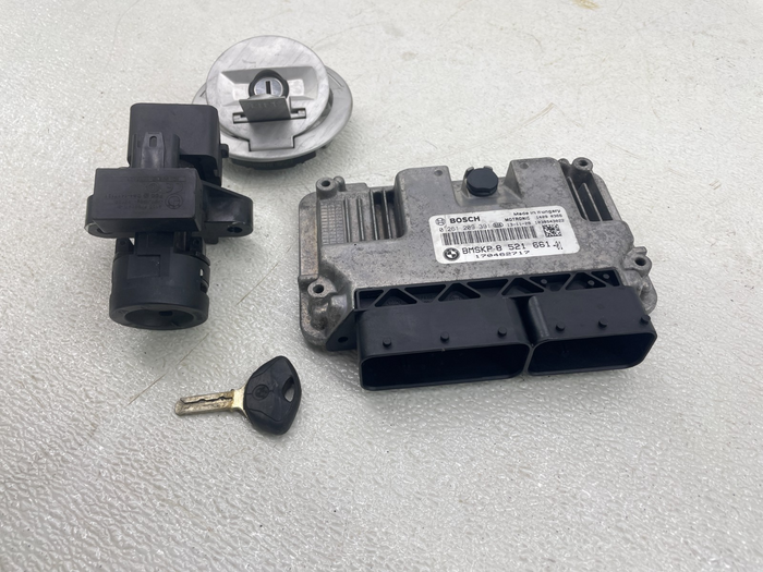 14-16 BMW R NINE T OEM ECU CDI ECM COMPUTER MODULE BOX IGNITION KEY LOCKSET