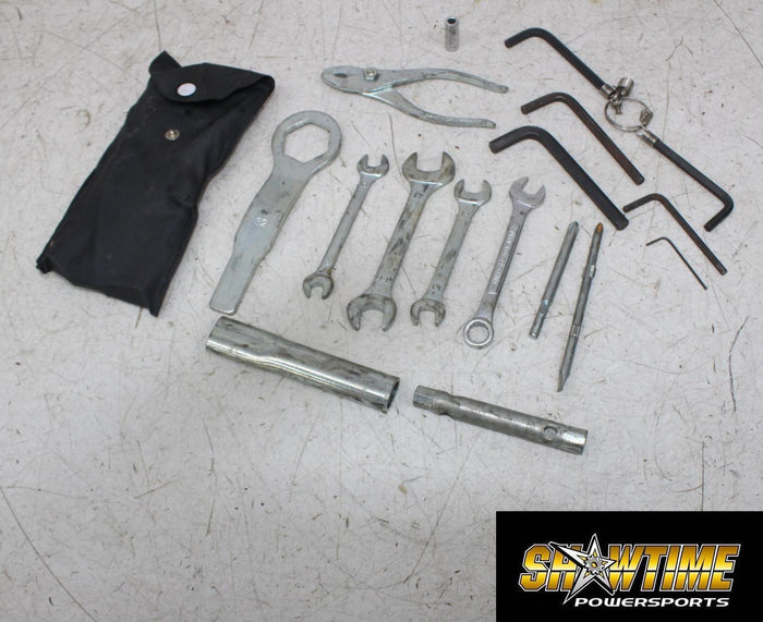 00-02 KAWASAKI NINJA ZX6R STOCK TOOLS OEM TOOL BAG KIT SET