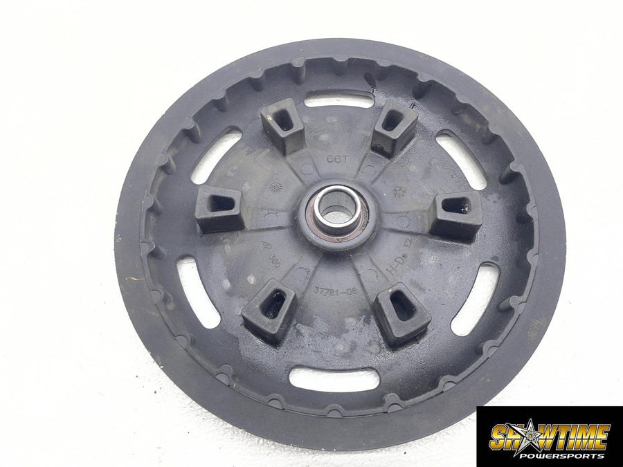 07-11 HARLEY-DAVIDSON STREET GLIDE FLHX REAR BACK DRIVE PULLEY SPROCKET