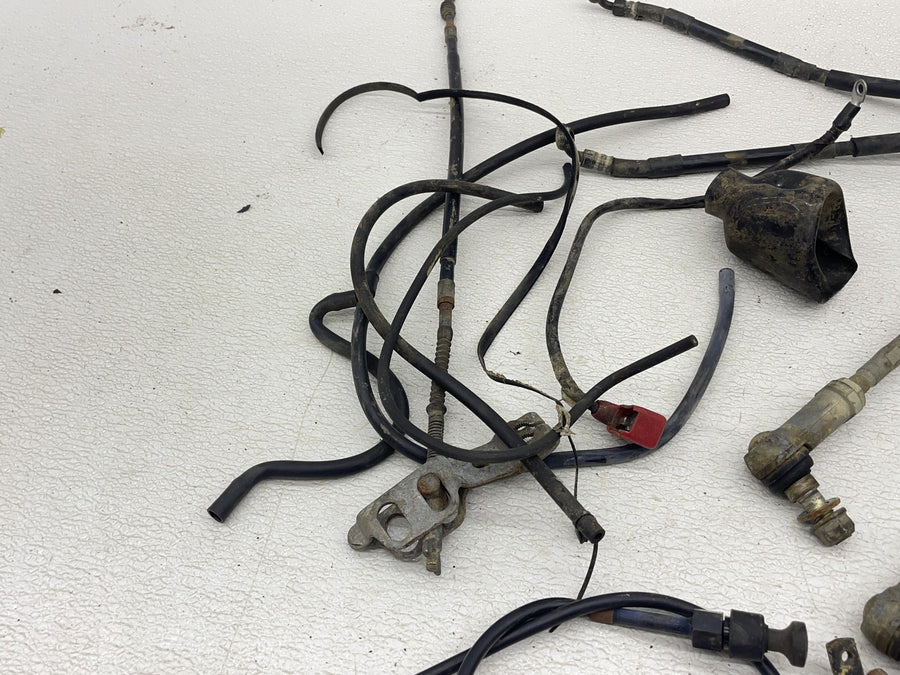 91-96 HONDA FOURTRAX 200 TRX200 TYPE II PARTS HARDWARE TIE RODS PEGS PEDAL MOUNT