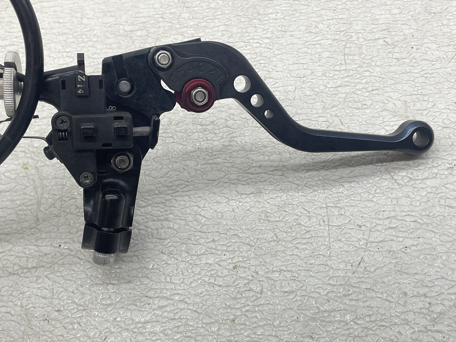 07-08 KAWASAKI NINJA ZX6R CLUTCH PERCH MOUNT LEVER CABLE 46076-0126