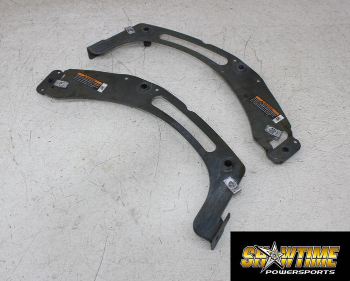 10-17 VICTORY CROSS COUNTRY REAR BACK SADDLE BAG BRACKET MOUNTS