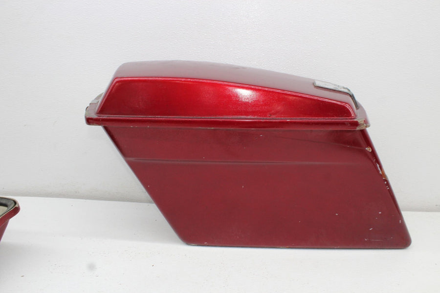 81 HARLEY-DAVIDSON TOUR GLIDE FLT LEFT RIGHT SIDE CARGO LUGGAGE SADDLEBAG BAGS