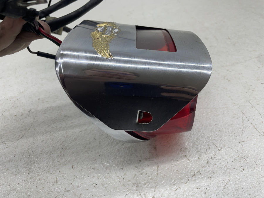 89-91 HARLEY-DAVIDSON ELECTRA GLIDE CLASSIC TAILLIGHT REAR BRAKE LIGHT W/ COVER