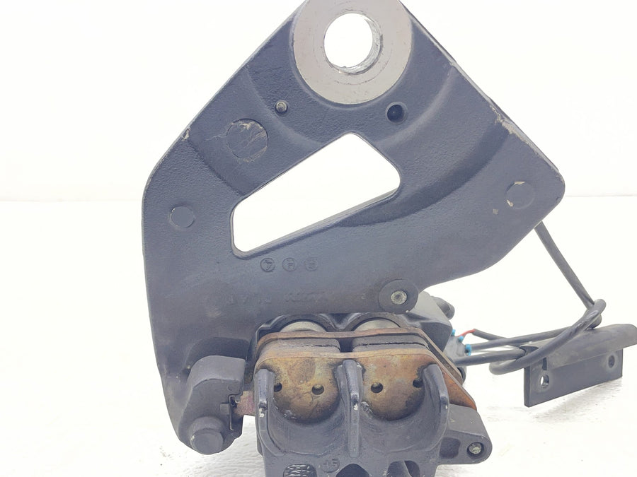 12-17 VICTORY CROSS COUNTRY TOUR REAR BACK BRAKE CALIPER W MOUNT BRACKET
