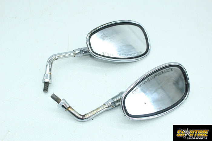 06-12 VICTORY KINGPIN LEFT RIGHT REAR VIEW MIRROR SET PAIR MIRRORS
