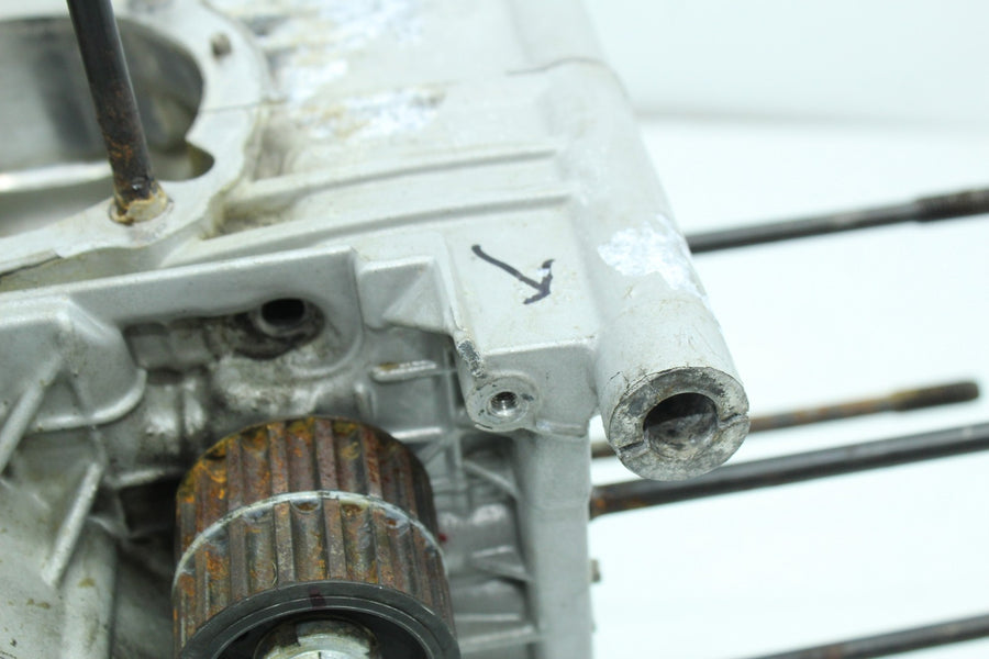 06-07 DUCATI MONSTER S2R 800 ENGINE MOTOR CRANKCASE CRANK CASES BLOCK