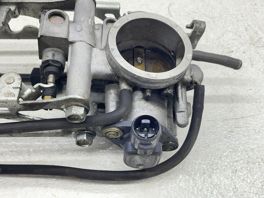 00-01 HONDA RVT1000R RC51 SP1 THROTTLE BODY BODIES TPS SENSOR