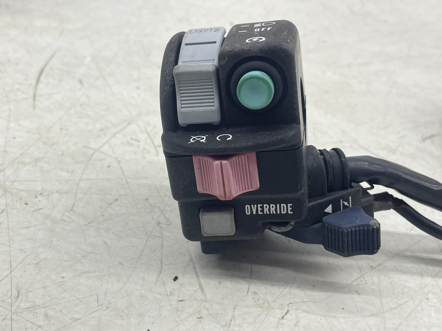 05-09 KAWASAKI BRUTE FORCE 750 KVF750 THUMB THROTTLE LEFT KILL SWITCH W CABLE