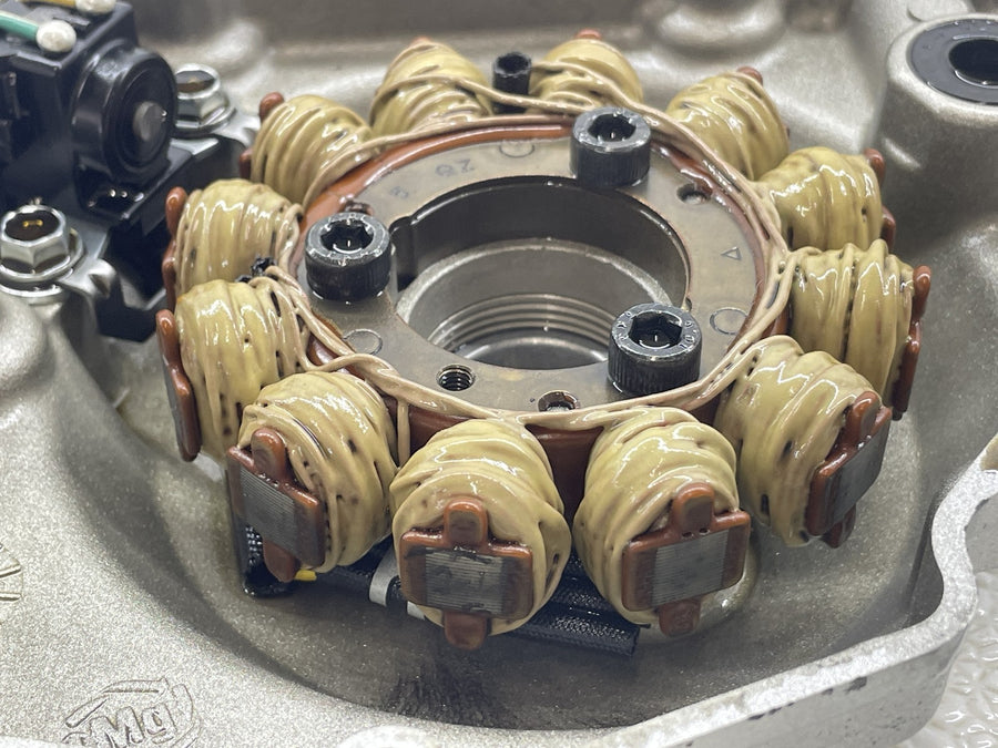 06-18 KAWASAKI KX450F KX450 STATOR MAGNETO ROTOR FLYWHEEL COVER ELECTRICS