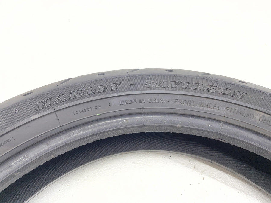 DUNLOP HARLEY-DAVIDSON D408F FRONT MOTORCYCLE TIRE 130/80/17