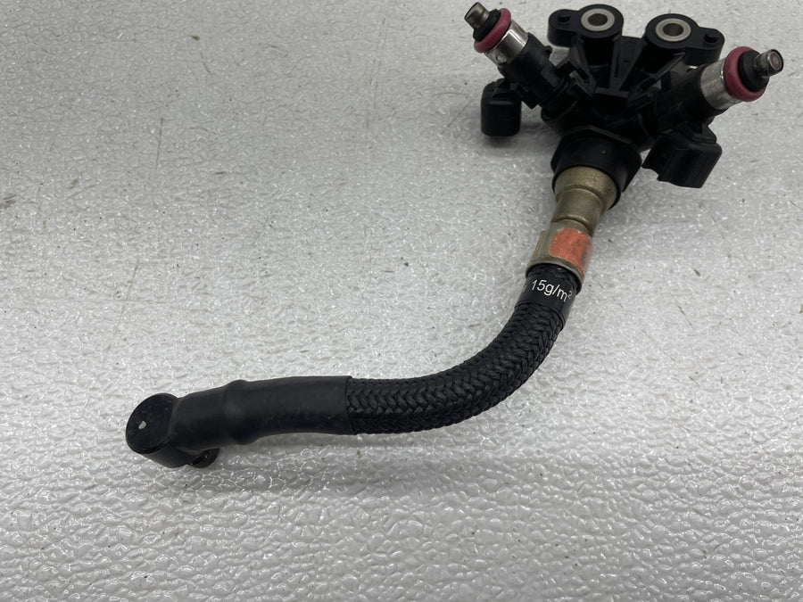 17-23 HARLEY-DAVIDSON ELECTRA GLIDE ULTRA LIMITED FLHTK FUEL INJECTORS W/ RAIL