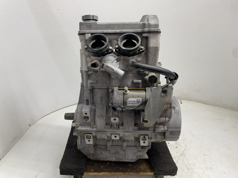 15-17 POLARIS RZR 900 ENGINE MOTOR CYLINDER HEAD CASES CRANK NICE RUNS CLEAN 2K