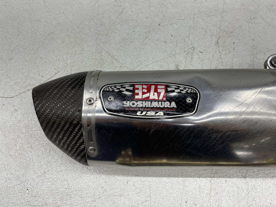 06-15 YAMAHA FZ1 YOSHIMURA EXHAUST PIPE MUFFLER SLIP ON CAN SILENCER