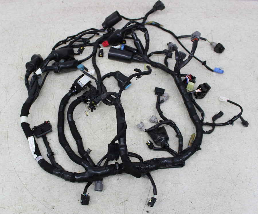 24 KAWASAKI NINJA ZX4R MAIN ENGINE WIRING HARNESS MOTOR WIRE LOOM (SEE DESCP)