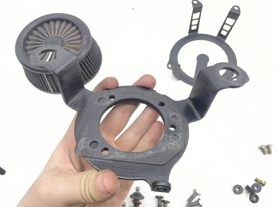 06-11 HARLEY-DAVIDSON DYNA LOW RIDER FXDL VANCE & HINES AIR CLEANER FILTER BOX