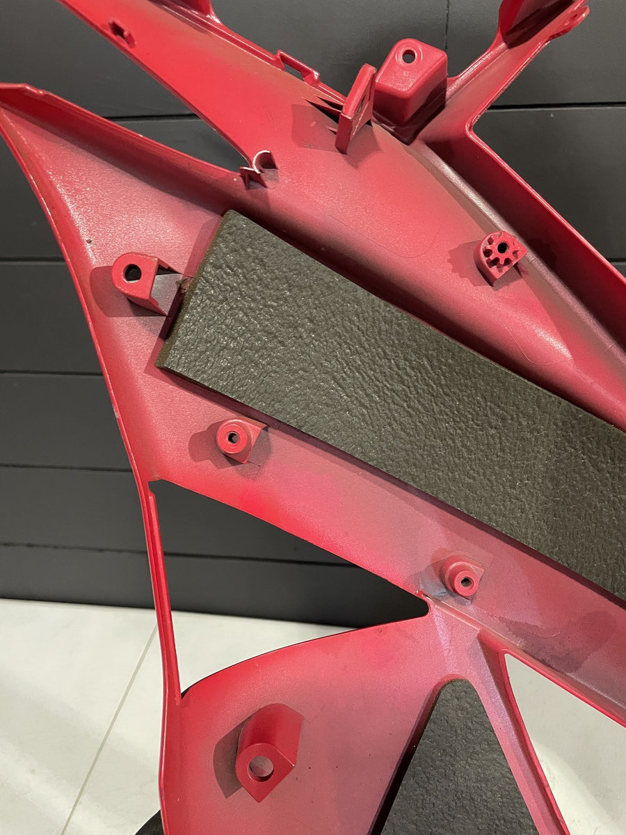09-12 KAWASAKI NINJA ZX6R RIGHT LOWER MID UPPER SIDE FAIRING COWL