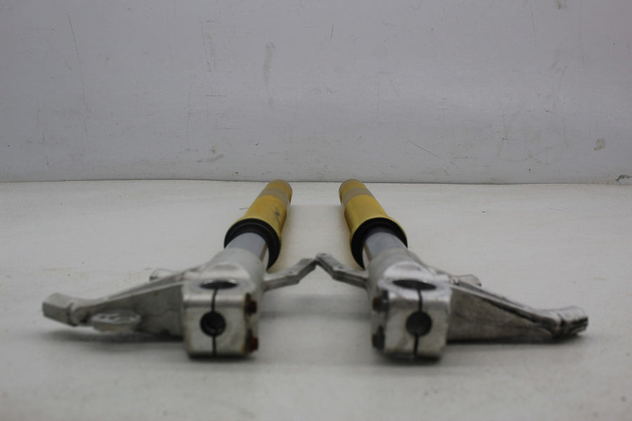 10-14 APRILIA RSV4 FRONT FORKS SHOCK SUSPENSION SET PAIR (STRAIGHT) (READ)