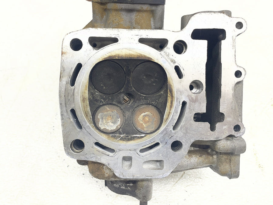 05-09 KAWASAKI BRUTE FORCE 750 KVF750 ENGINE REAR CYLINDER HEAD VALVES CAM COVER
