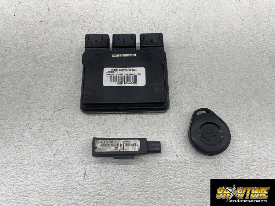 12-16 HARLEY-DAVIDSON ROAD GLIDE SPECIAL FLTRXS ECU COMPUTER BOX W/ FOB ANTENNA