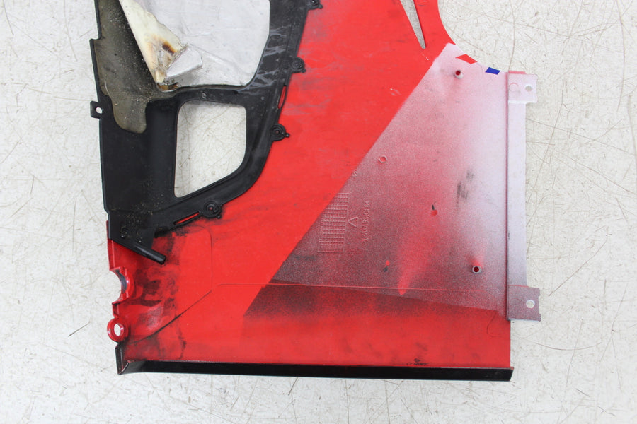 18 DUCATI 1100 PANIGALE V4 SPECIALE LEFT LOWER BOTTOM BELLY SIDE FAIRING COWL