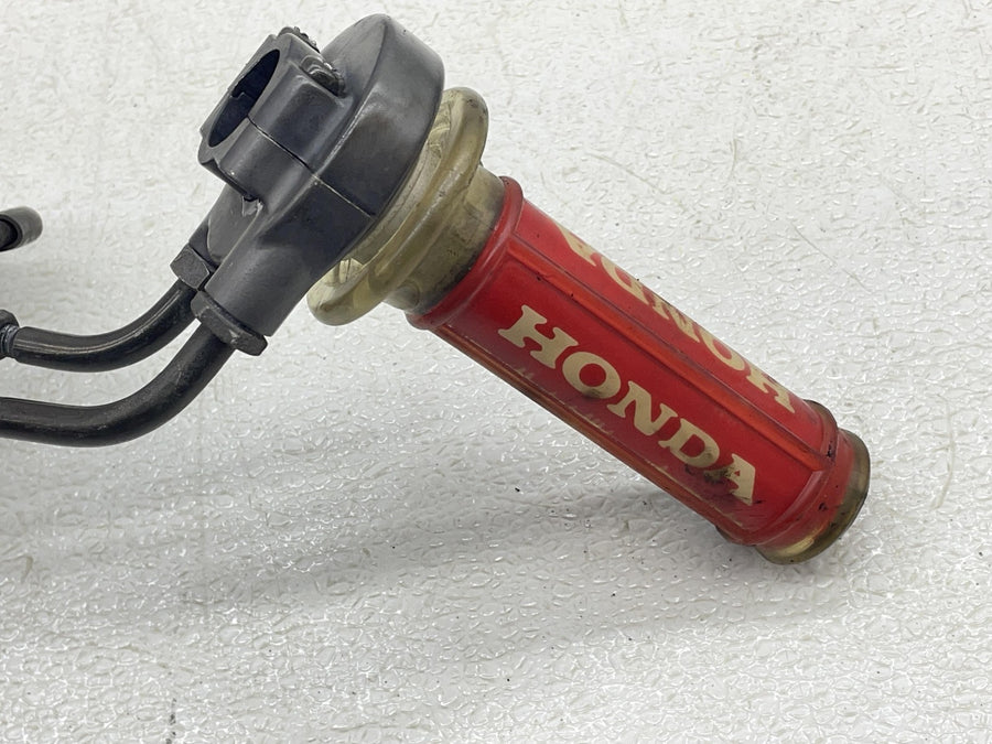 00-01 HONDA RVT1000R RC51 SP1 THROTTLE TWIST GRIP SENSOR FLY BY W/ CABLE